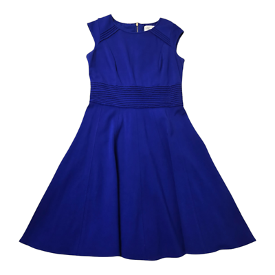 Eliza J dress 12 Blue dress Shell 68% Rayon 27% Nylon 5% Spandex | eBay