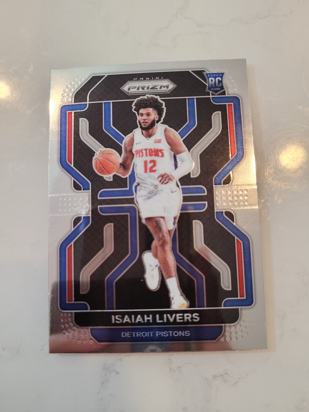 2021 Panini Prizm Isaiah Livers Rookie #296