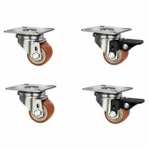 Rollen mit Anschraubplatte für gewerbliche Verwendung