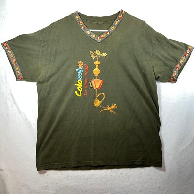 Ariari Sport  Mens T-Shirt Columbia AS Collection XL Dark Green