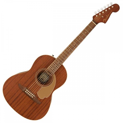 Fender California Sonoran Mini 3/4 Size Acoustic Guitar, All Mahogany