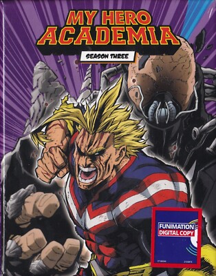 My Hero Academia Staffel 3 Teil 1 Limited Edition Blu-ray 4 Discs 2019