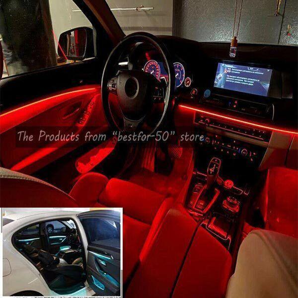 BMW f10 アンビエントライト BMW F10 523d 5シリーズ 社外 アンビエントライト取り付け お