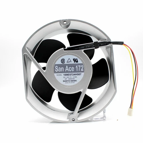 Sanyo Silent Kühlgebläse 109E5724H507 24 V 0,58 A 172 * 150 * 51 MM - Afbeelding 1 van 1