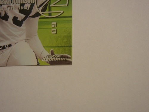 1999 SKYBOX DOMINION FOOTBALL KEYSHAWN JOHNSON/TERRELL OWENS #7 GOAL TO GO - Picture 5 of 6
