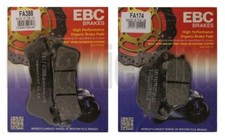 Fits: Honda NC700X NC700 ABS 2012-2014 Set of EBC Front and Rear Brake Pads