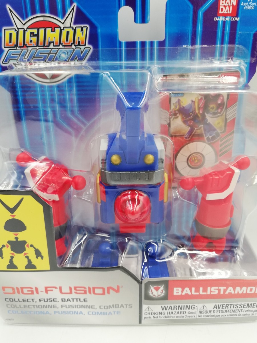 Figurines Digimon Shoutmon + Ballistamon - Blister Bandai 2013 - Neuf Rare
