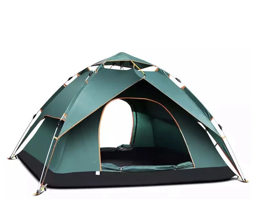 US 2-5 Person Automatic Pop-Up Outdoor Tent Camping Backpacking Tents Waterproof
