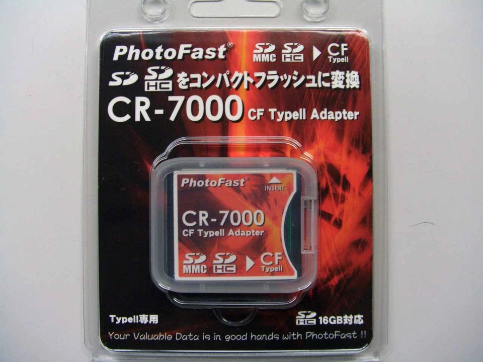 PhotoFast CR7000 SD SDHC SDXC to CF CompactFlash Compact Flash Convert Adapter - Image 2 of 3