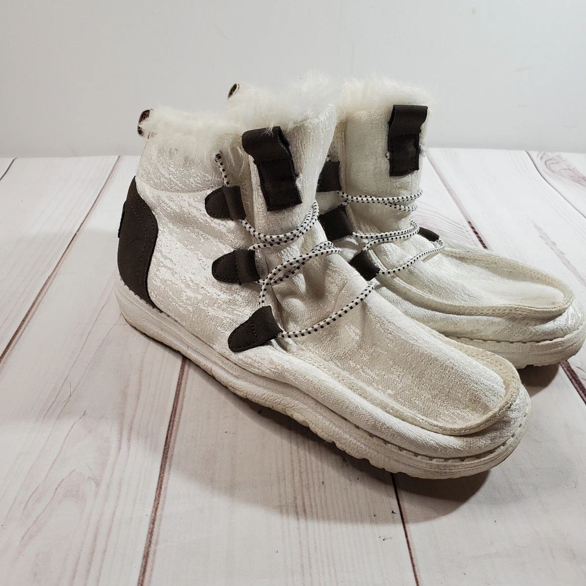Dude shoes with fur discount