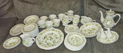 Vintage; 1978 Petite Flora Ironstone 55pc