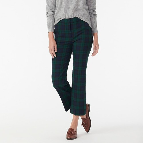 J Crew AT585 NWT 4P Hayden Kickout Crop 