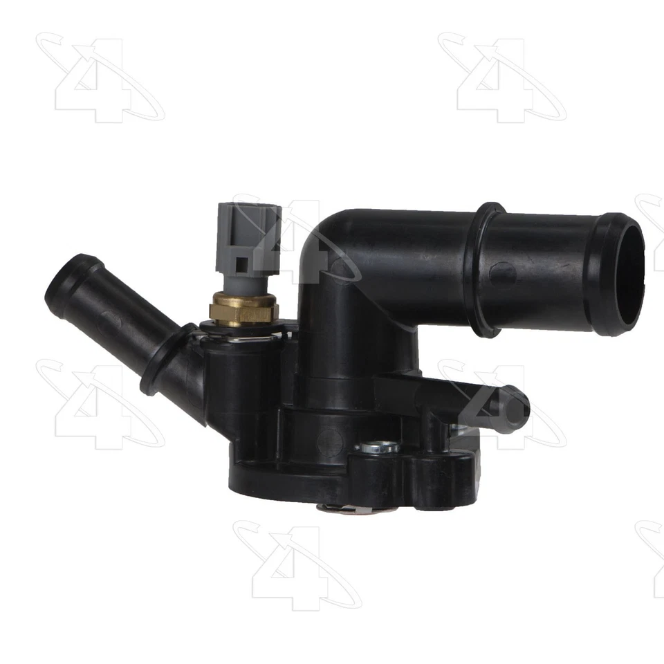 For 2000-2003 Ford Focus Thermostat Housing / Water Outlet 4 Seasons 2001 2002 - Image 3 of 4