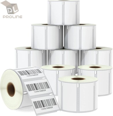 57mm x 32mm 1000 Labels Per Roll 2-1/4'' 1-1/4'' for Dymo LW 450 DUO 30334 
