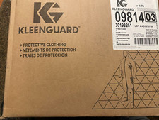 12 YELLOW Kimberly-Clark KLEENGUARD 09814 Hooded Disposable Coveralls, Xlarge