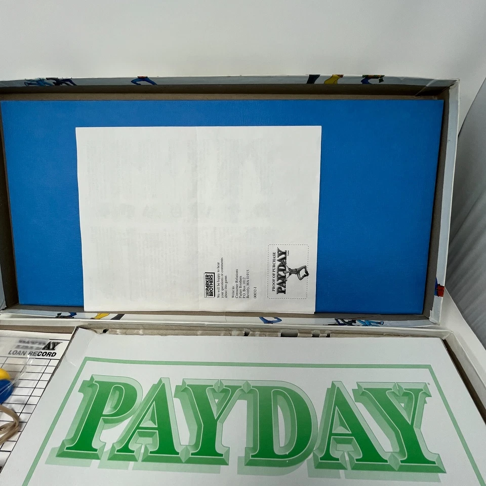 Payday Game by Parker Brothers Where Does All the Money Go? Complete 1994 - Image 4 of 4