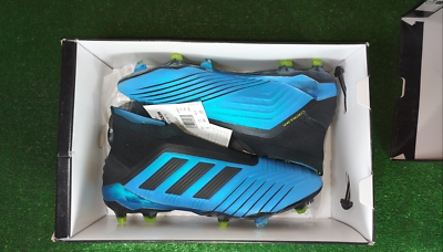 Adidas Predator 19+ FG F35613 Blue boots Cleats mens Football