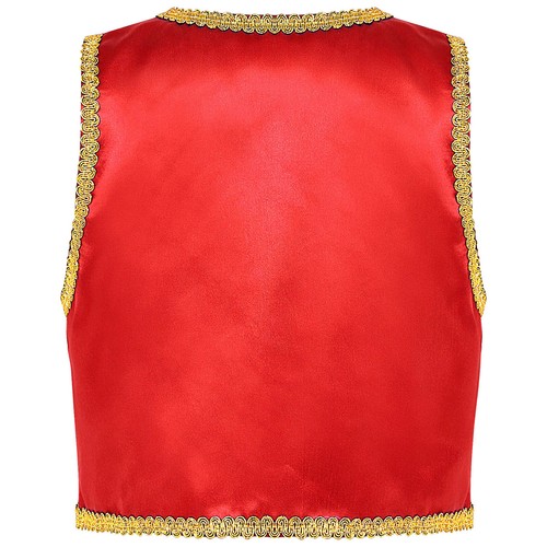 Set bambini ragazzi costume fioriere vestito intrecciato festa fiaba passamanerie pantaloni - Foto 39 di 46