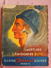 Kleine Jugend Bücher, Häuptling Rauchender Blitz, Müller-Tannewitz, Band 9, 1949