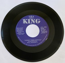 Bill Doggett   Honky Tonk  Vocal  / Tanya   Record 45 RPM Vinyl