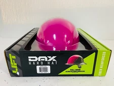 LIFT Safety HDF50-21PK DAX Fifty 50 Fiber Full Brim Hard Hat Ratchet Pink Black