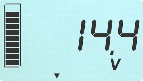 Votronic LCD Dual Battery Volt Meter Monitor Gauge 12V 24V Start & House Battery - Picture 2 of 4