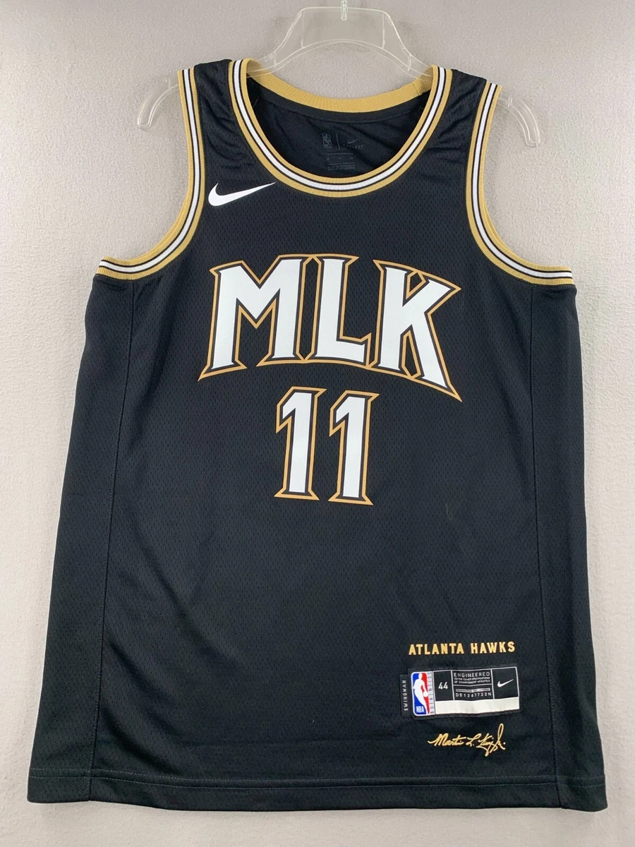 Trae Young Atlanta Hawks Nike City Edition Swingman Jersey Men s Medium NBA MLK