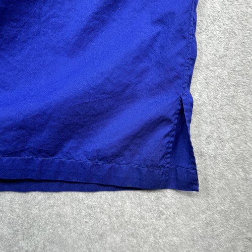 Polo Ralph Lauren Shirt Men Large Blue Steward Flap Pockets Loop Collar Preppy - Picture 10 of 12