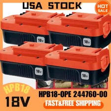 HPB18 18V HPB18-OPE 244760-00 18VOLT replacement FOR BLACK AND DECKER BATTERY
