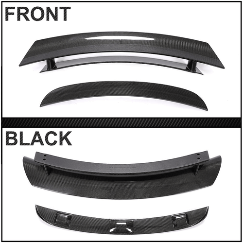 For Porsche Cayman 987 Coupe 05-12 Real REAL Carbon Rear Trunk Spoiler Wing Lip - Picture 11 of 12