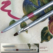 LONG LASTING WATERPROOF INDELIBLE LINE LIP LINER PENCIL SMUDGE PROOF W BRUSH NEW