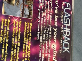 SEALED Flashback: The Quest for Identity (Sega CD, 1993) Check pics