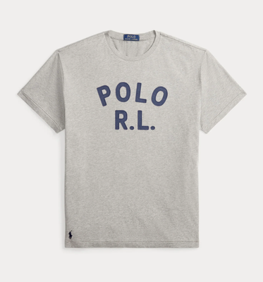 NEW* Men Polo Ralph Lauren Classic Fit Logo Jersey Tee GREY