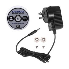 Desco 19341 Mini Monitor w/ North America Power Adapter, ESD, 1.2V Test Voltage