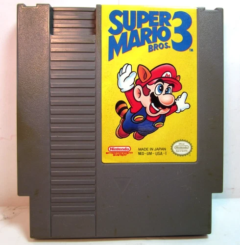 SUPER MARIO Bros. 3 - 1985 Nintendo - Very Good Condition