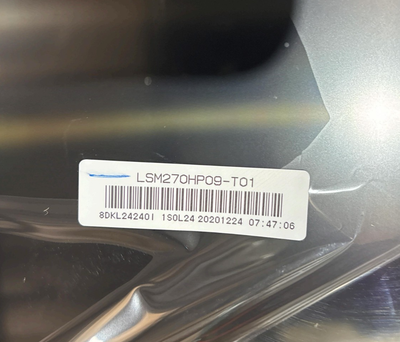 Acer XZ272 Curved Monitor LCD Screen Display Panel DW270ECF KL