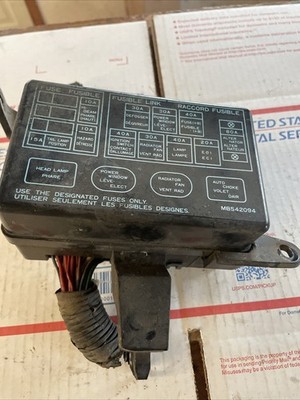 89 Mitsubishi Mirage Colt Summit 1.5 Under hood Fuse Relay Box