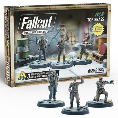 Modiphius Entertainment Fallout Wasteland Warfare Ncr Top Brass 3