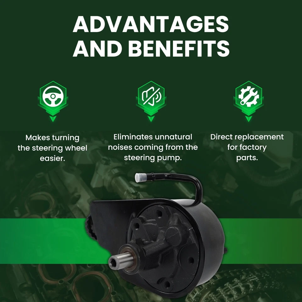 Power Steering Pump Belt Tensioner Fit Chevrolet Suburban 1500 Tahoe GMC Yukon - Image 3 of 4