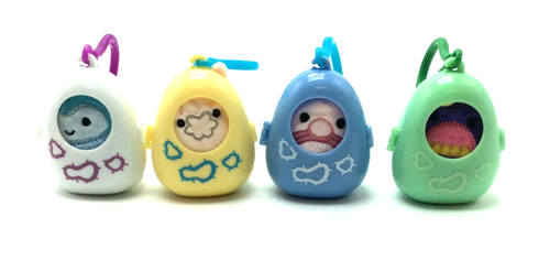 Fiesta Cutie Beans SNUGGLIES W/ KEYCHAIN CLIPS Lot of 4 LOT A - Picture 8 of 8