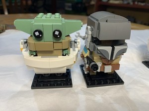 LEGO Star Wars Brickheadz the Mandalorian & the Child 75317 (2 Available)