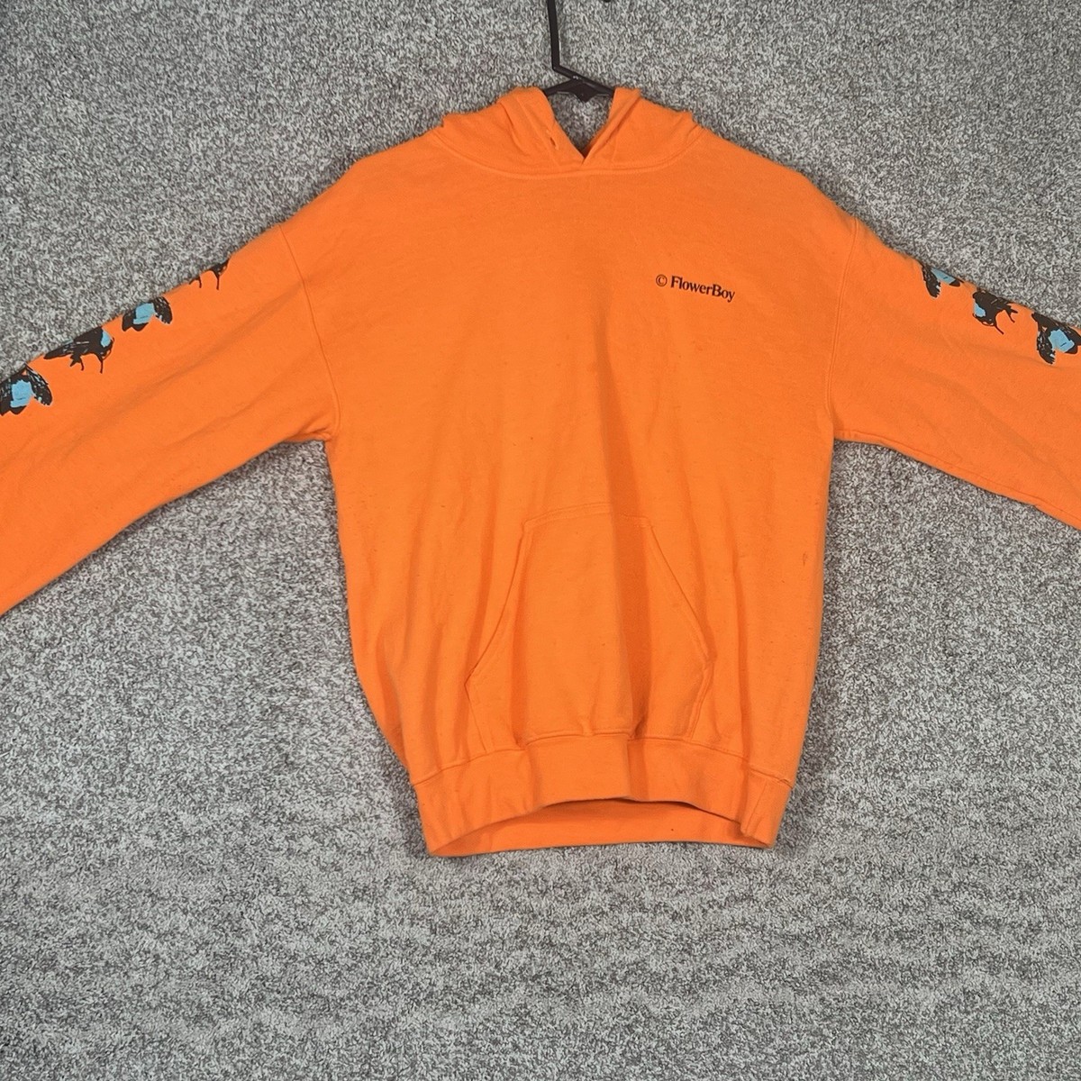 Golf Wang Hoodie Size Small Orange Tyler the Creator Flower Boy