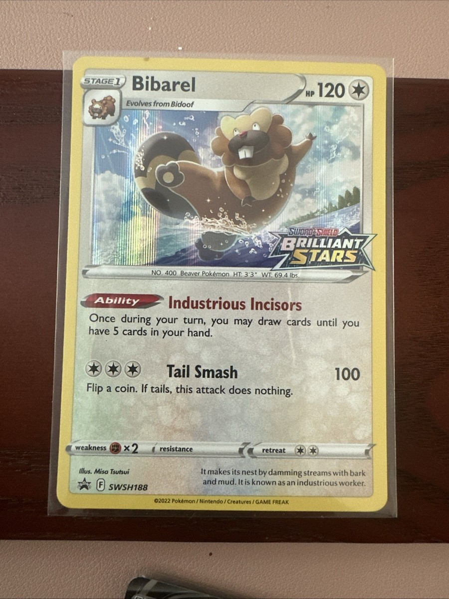 Bibarel SWSH188 SWSH: Sword & Shield Promo Holo Pokemon TCG | eBay