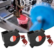 2pcs 3D Printer Fan Silent Cooling Fan Fit for Ender‑3 Replacement Part 50x50x15