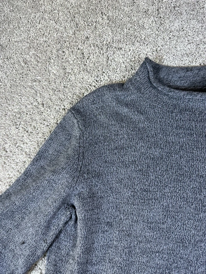 JACK SPADE Bromley Crew Neck Men-M Cotton/cashmere Blend  Heather Gray - Image 3 of 4
