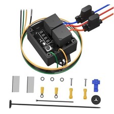 Digital Radiator Fan Controller Switch Kit 0444 Dual Electric Thermatic Fan