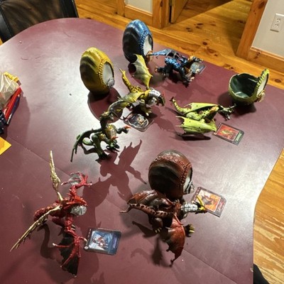 Mega Bloks Dragons Action Figure Collection with Eggs & Cards