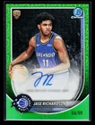 Jase Richardson 2025-26 Bowman Chrome Autographs Green Geometric /99 #JR Magic