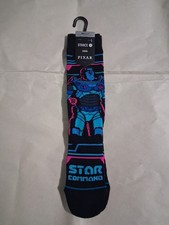 Stance Socks Pixar Buzz Light year Star Command Size M 9-13 L