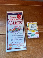 Lot of Klutz GLOVE COMPARTMENT GAMES  52 Fun Things to Do in the Car - pamphlet